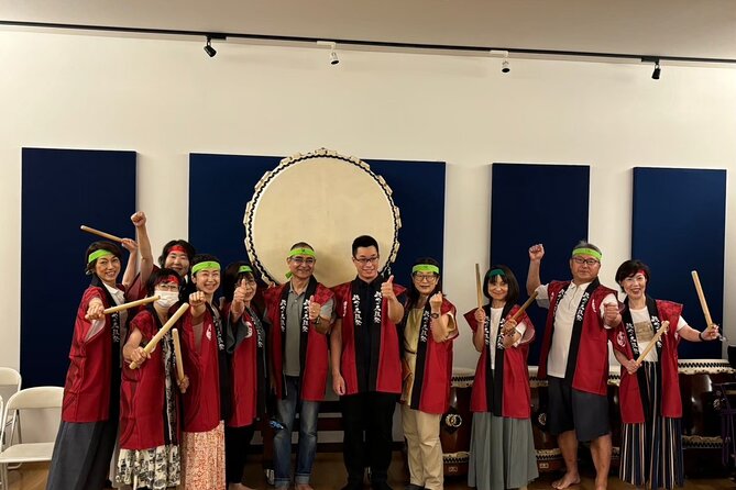 TAIKO, Japanese Drum Experience from Kyoto - The recital and costume photo that make it feel complete