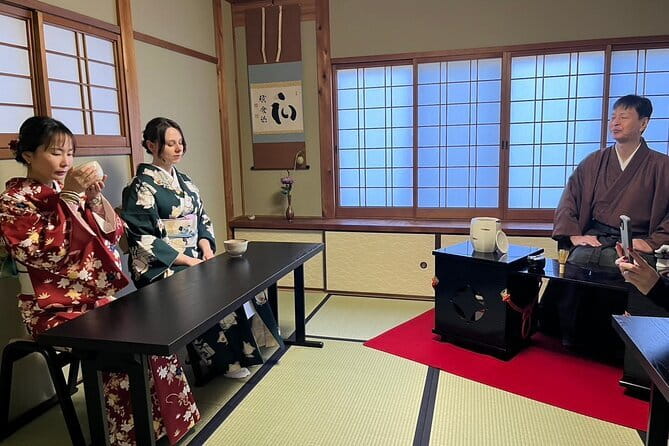 Tea Ceremony in 150 Years Old Townhouse with Tables and Chairs - Key things I’d mark on my Kyoto to-do list