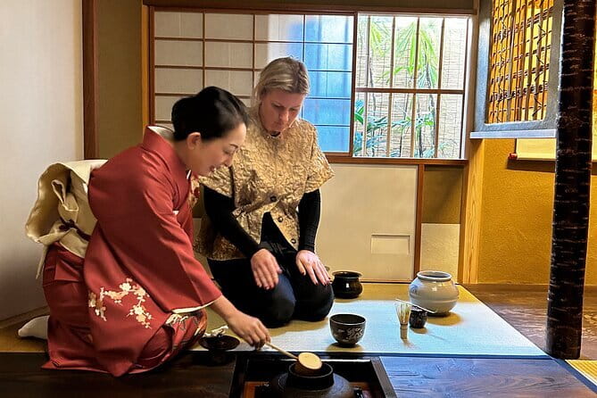 Tea Ceremony in 150 Years Old Townhouse with Tables and Chairs - Sweets, Q&A, and the polite ending that makes it feel complete