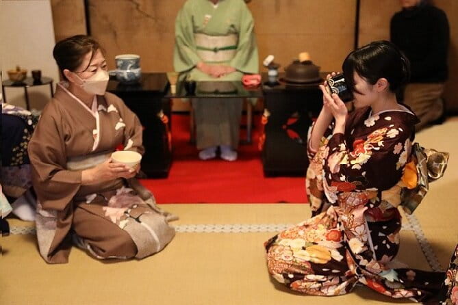 Tea Ceremony in 150 Years Old Townhouse with Tables and Chairs - Can you buy matcha before you walk away?
