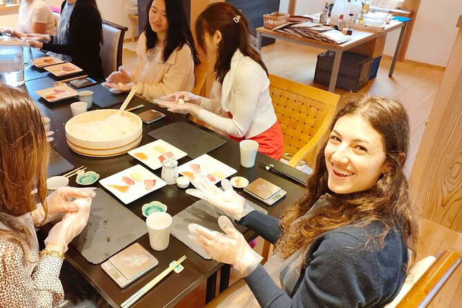 The Original Small-Group Sushi Making Class in Kyoto - Rolling maki, then actually enjoying the result