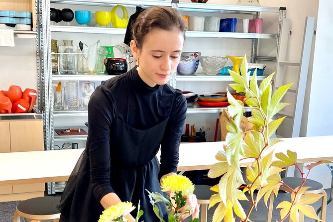 Traditional Japanese Flower Styling Workshop - Ikebana in Kyoto - Why No Traditional Containers Is a Big Deal