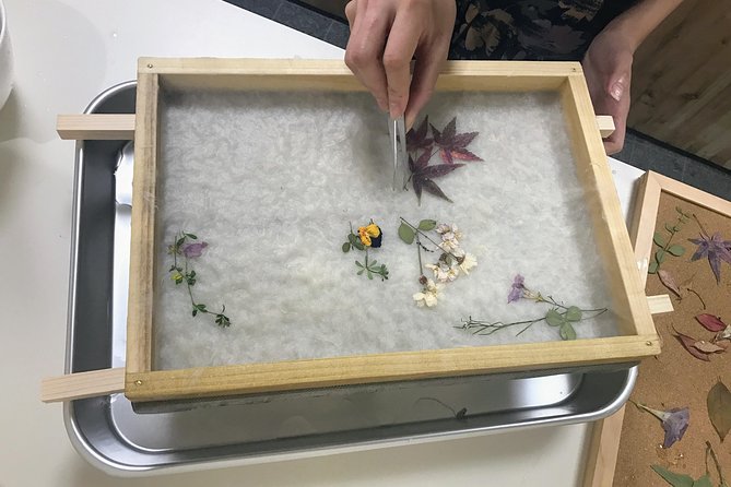 Traditional Japanese Washi Papermaking- Kyoto morning - What you actually do: from raw materials to your own paper sheet