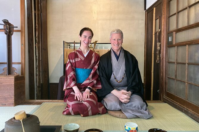 Visiting to Katsura Imperial villa and tea ceremony experience - Antique kimono dressing with Tokusaburo Miyagawa